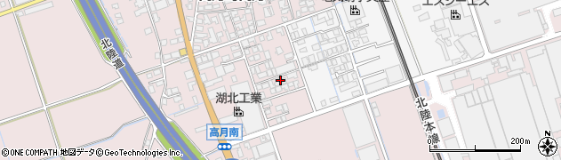 滋賀県長浜市高月町高月1663周辺の地図