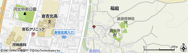 鳥取県倉吉市福庭216周辺の地図