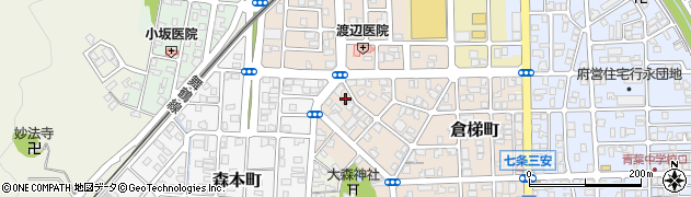 京都府舞鶴市倉梯町20周辺の地図