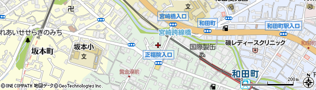 神奈川県横浜市保土ケ谷区仏向町205周辺の地図