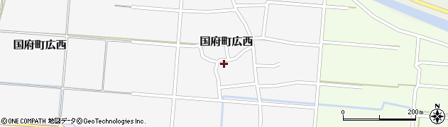 鳥取県鳥取市国府町広西208周辺の地図