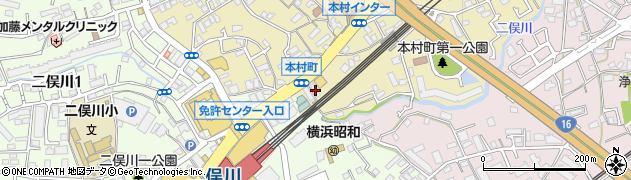 神奈川県横浜市旭区本村町26-4周辺の地図