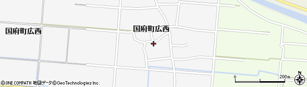 鳥取県鳥取市国府町広西209周辺の地図