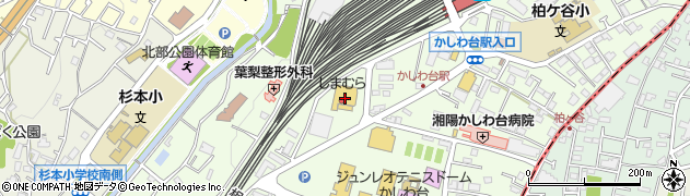 神奈川県海老名市柏ケ谷667周辺の地図