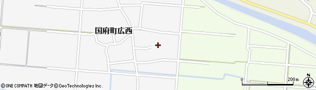 鳥取県鳥取市国府町広西59周辺の地図