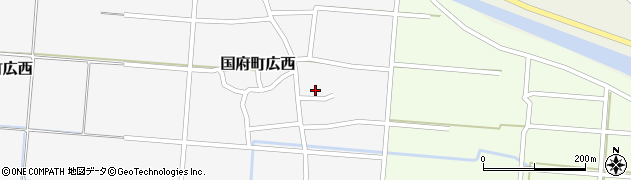 鳥取県鳥取市国府町広西57周辺の地図