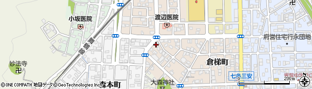 京都府舞鶴市倉梯町20-4周辺の地図