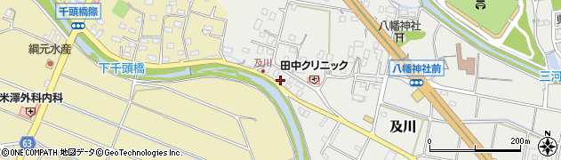 神奈川県厚木市及川935周辺の地図