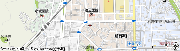 京都府舞鶴市倉梯町8-5周辺の地図
