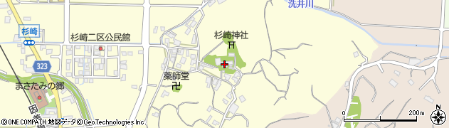深相寺周辺の地図