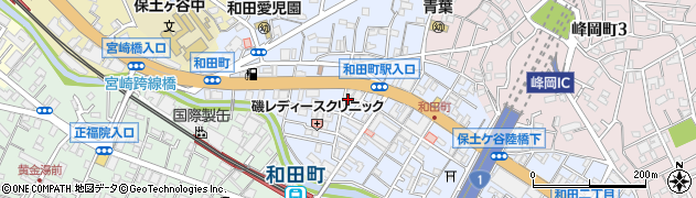 ニューライフ横浜周辺の地図