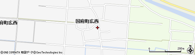 鳥取県鳥取市国府町広西189周辺の地図