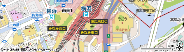フリークスストア横浜ルミネ店周辺の地図