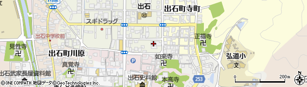 兵庫県豊岡市出石町町分14周辺の地図