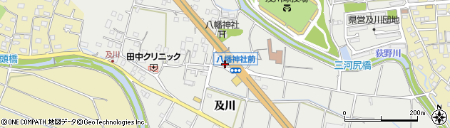 神奈川県厚木市及川634周辺の地図