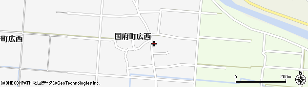 鳥取県鳥取市国府町広西54周辺の地図