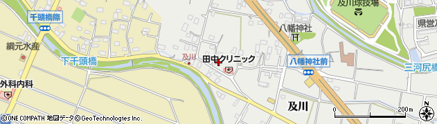 神奈川県厚木市及川571周辺の地図