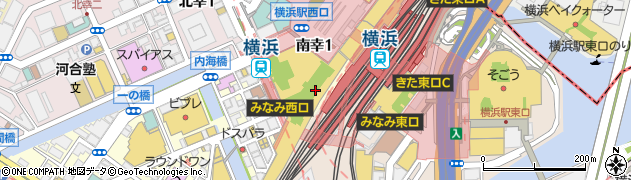 イース横浜ジョイナス店周辺の地図