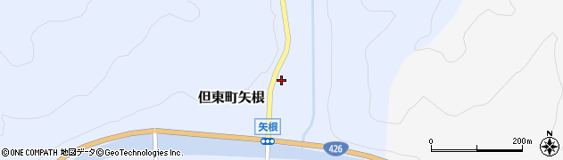 兵庫県豊岡市但東町矢根1146周辺の地図