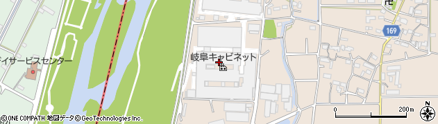 岐阜県本巣市数屋1150周辺の地図