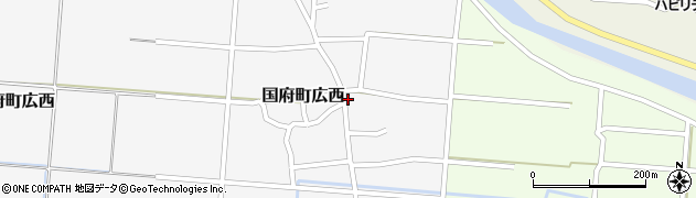 鳥取県鳥取市国府町広西63周辺の地図