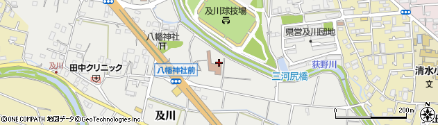 神奈川県厚木市及川667周辺の地図