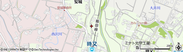 長野県飯田市時又721-2周辺の地図