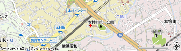 神奈川県横浜市旭区本村町21周辺の地図