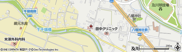 神奈川県厚木市及川952周辺の地図