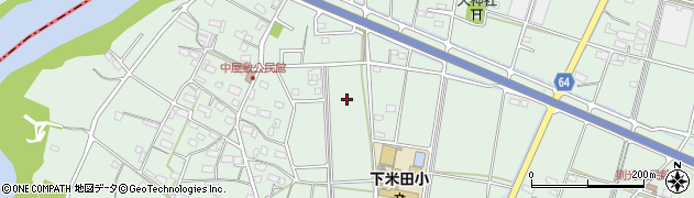 岐阜県美濃加茂市下米田町（西脇）周辺の地図