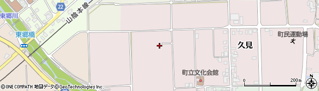 鳥取県東伯郡湯梨浜町久見443周辺の地図