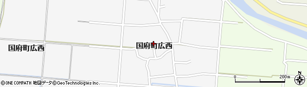鳥取県鳥取市国府町広西177周辺の地図
