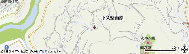 長野県飯田市下久堅南原407周辺の地図