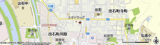 兵庫県豊岡市出石町町分163周辺の地図