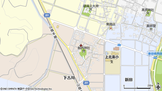 〒682-0005 鳥取県倉吉市下古川の地図