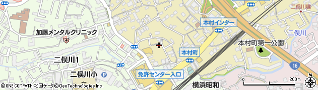 神奈川県横浜市旭区本村町100周辺の地図