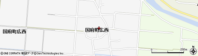 鳥取県鳥取市国府町広西179周辺の地図