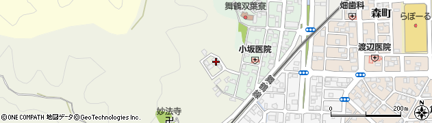 京都府舞鶴市森726周辺の地図