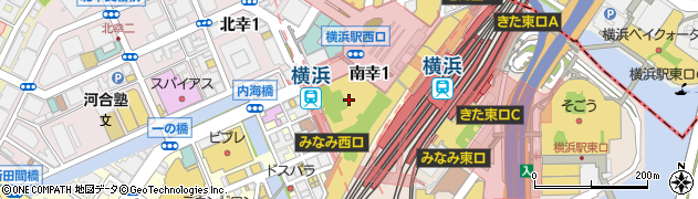 ネイルバー横浜高島屋店周辺の地図