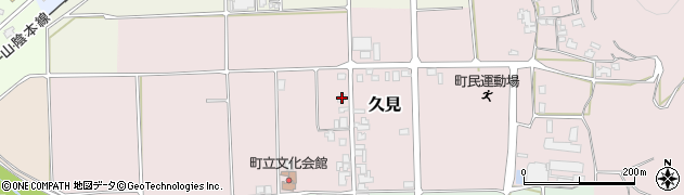 鳥取県東伯郡湯梨浜町久見201周辺の地図