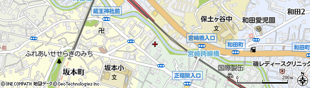 神奈川県横浜市保土ケ谷区仏向町295周辺の地図