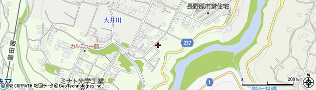 長野県飯田市時又160周辺の地図