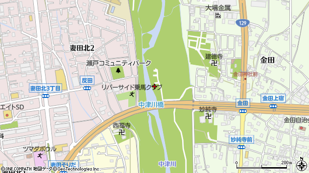 〒243-0811 神奈川県厚木市妻田の地図