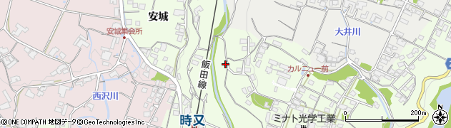 長野県飯田市時又593周辺の地図