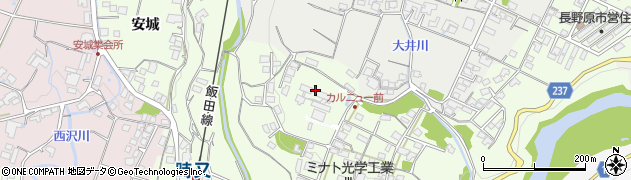 長野県飯田市時又250周辺の地図