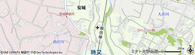 長野県飯田市時又713周辺の地図