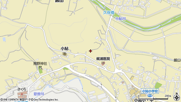 〒243-0213 神奈川県厚木市飯山の地図