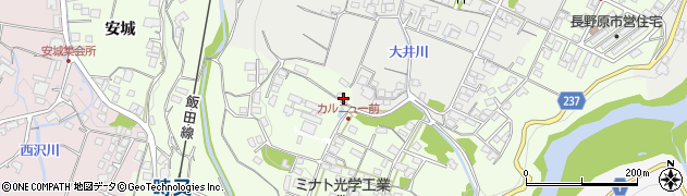 長野県飯田市時又237周辺の地図