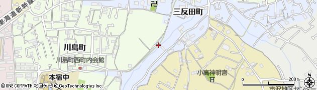 神奈川県横浜市旭区三反田町124周辺の地図