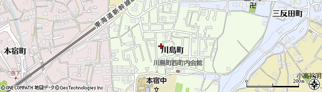神奈川県横浜市旭区川島町1966周辺の地図